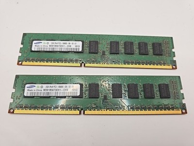 Samsung DDR3 4GB 2Rx4 PC3L-10600R-09-10-E1 - 2x2GB RAM