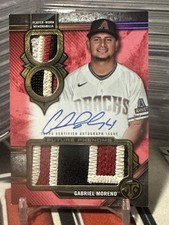 2024 Triple Threads Future Phenoms Ruby 1/1 Gabriel Moreno Triple Relic Auto 🔥