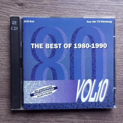 THE BEST OF 1980-1990 Vol. 10 - Kate Bush, Queen, Indeep, Yello, Enigma - 2CDs - Bild 1 von 2