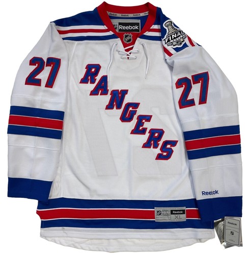 RYAN MCDONAGH NEW YORK RANGERS 2014 STANLEY CUP REEBOK JERSEY SIZE XL - 第 1/6 張圖片