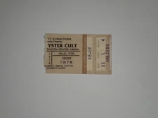 Blue Oyster Cult Kansas Head East Mistress Sniff Ticket Stub-1979-Dallas,TX