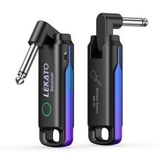 Professional Wireless Guitar System UHF Transmitter Receiver 70 Channels 40 m