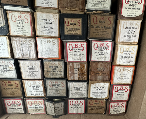 QRS Piano Roll Lotto 36 Titoli - Player Piano Rolls QRS Word Rolls - Foto 6 di 6