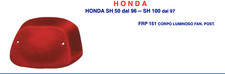 FRP 151 red lens slide for taillight Honda Sh 50 from 1996 >