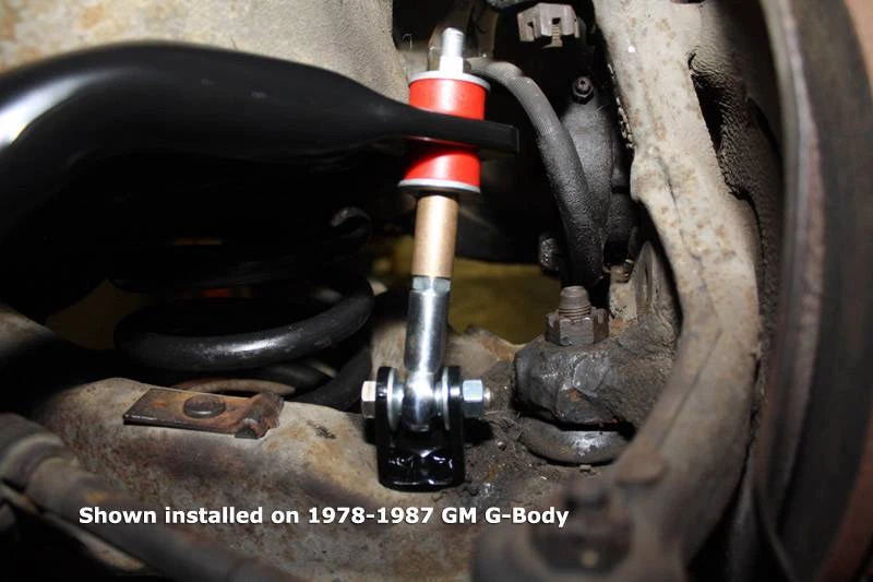 Barra estabilizadora delantera esférica eslabones finales | Mopar B-Body 1965-1972 Foto 3 de 4