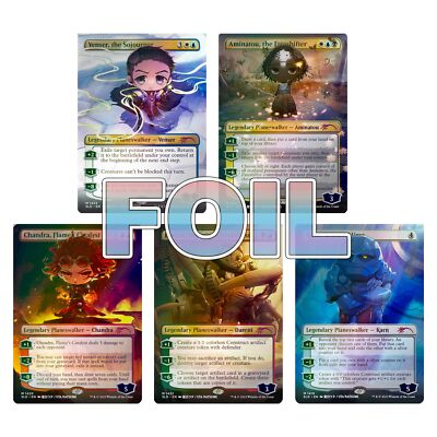 MTG Secret Lair Drop Li'l'est Walkers Rainbow Foil Hasbro 2023
