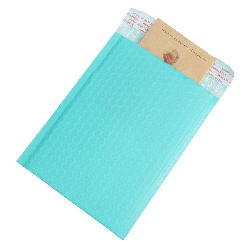 10pcs/180*230mm/6x9in Teal Poly Bubble Mailer Envelopes Mailing Bag