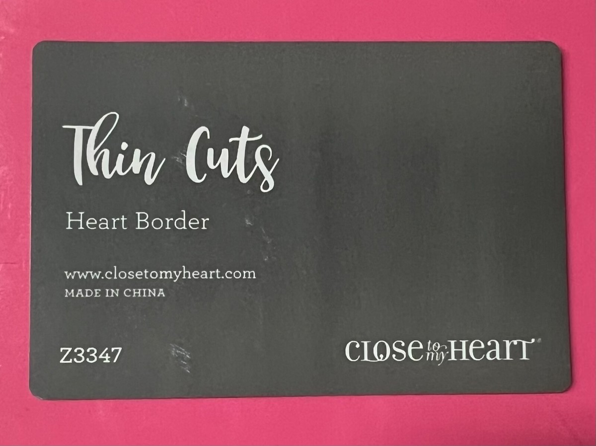 RARE* CLOSE TO MY HEART RETIRED THIN CUT DIES ~ YOU CHOOSE~ | eBay