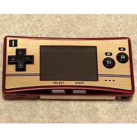 GAME BOY micro Super Mario Bros 20th Family Computer Ver with Software Excellent