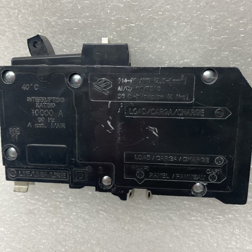 Square D QO115PCAFI 1P 15A 120 240V Type QOP Plug In Neutral Combination Breaker - Picture 5 of 5