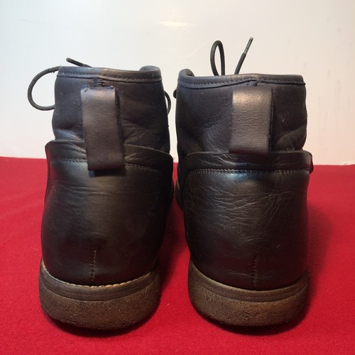 Marc Jacobs Laceup Ankle Boots Mens US 8 Blue/Black Made in Italy EU 42 Rare - Picture 5 of 12
