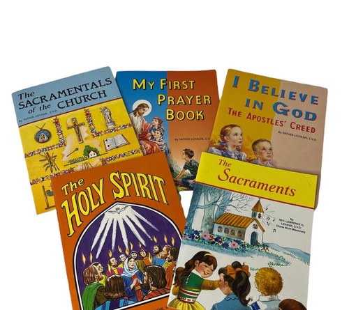 Children's Religious Christianity Books Fr. Lovasik Sacraments Prayer Holy Spiri - Picture 7 of 8