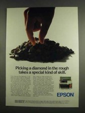 1984 Epson Portable Computer PX-8 Ad - Skill