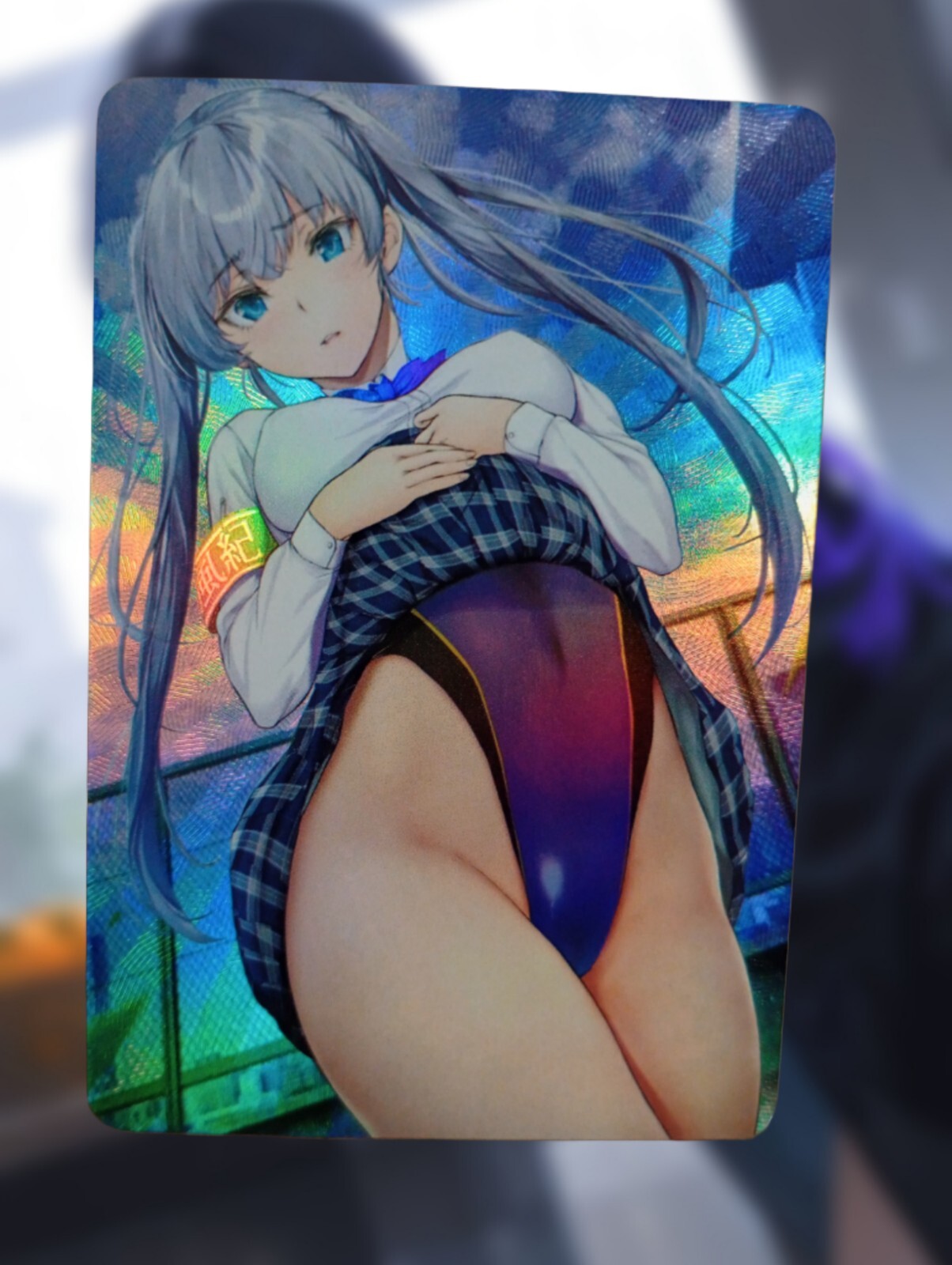 Tarjeta Doujin Diosa Sexy Waifu Anime Kuroe Kimi Omou Koi