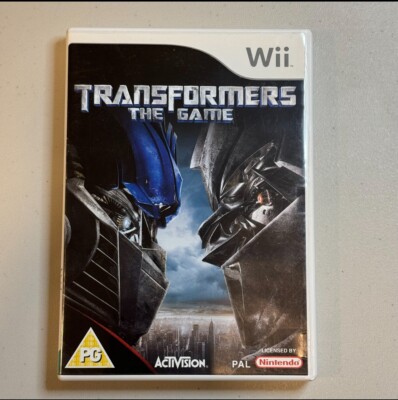 Transformers The Game For Nintendo Wii PAL Version EUR Case, Disc Only Fast Ship