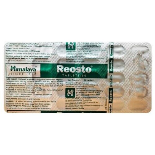 Himalaya Reosto Manages Bone Health Osteoporosis 4 BOX 240 TABS FREE SHIP 2026 - Picture 8 of 12
