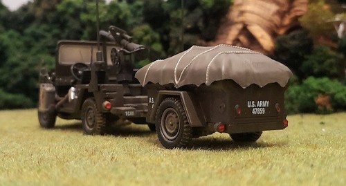 * 1/43 * Corgi Unsung Heroes * M151 A1 Mutt Recoilless Rifle Truck * BOXED - Picture 3 of 16