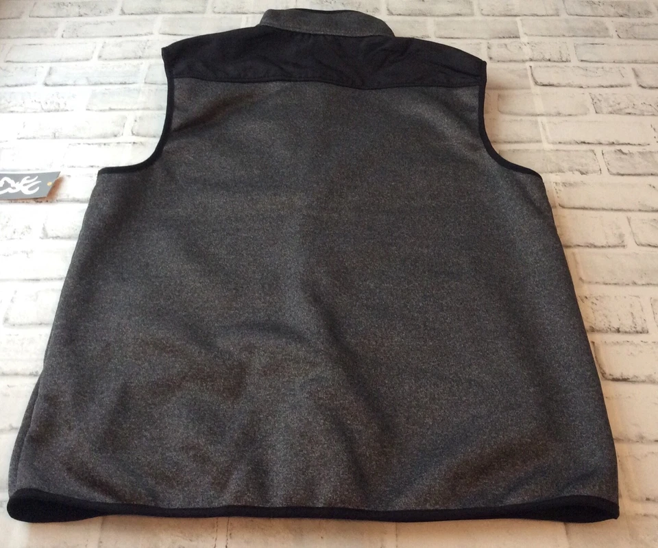 BROWNING Men's Shooting Vest Large Black Gray New - Image 4 of 4