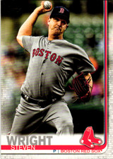 Steven Wright 2019 Topps Series 2 Baseball MLB Base Card #518 Boston Red Sox