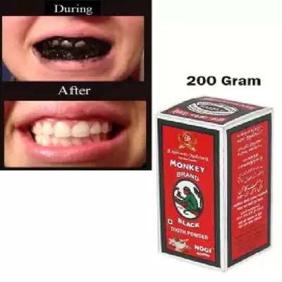 Monkey Brand Black Tooth Powder Nogi And Co Pvt Ltd