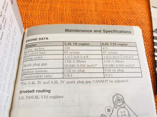 🟧 NEW 2008 FORD F250 F350 F450 F550 OWNERS MANUAL SET 5.8L 6.4L (NEW NEW)🟧 - Picture 9 of 14