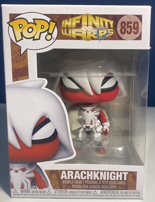 Funko pop! Arachknight #859 TOP Zustand Bobble Head Infinity Warps Marvel 