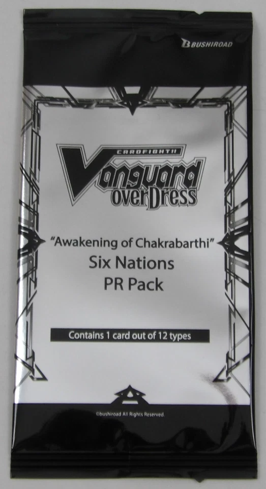 LOTE DE 200 Cardfight Vanguard Awakening of Chakrabarthi Six Nations PR Pack NUEVO Foto 3 de 4