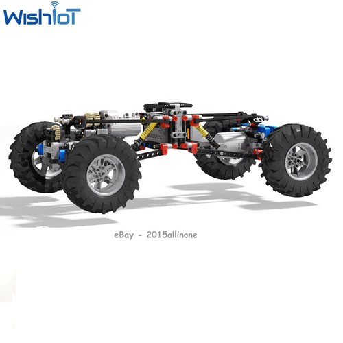 M.O.C 4WD Off Road RC Climbing Car Wireless APP Remote Control Brick Set - Picture 2 of 8