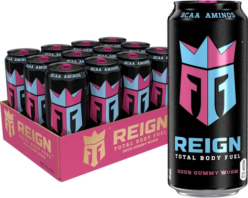 Reign Total Body Fuel, Fitness & Performance Drink, 16 Fl Oz Pack of 12