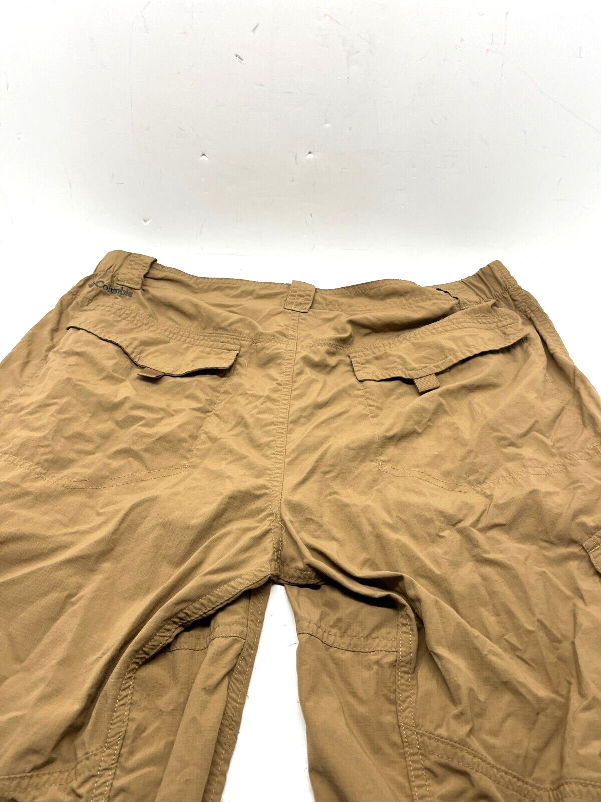 Columbia Mens Omni Shade Sun Protection Cargo Nylon Hiking Outdoors Pants 36x32