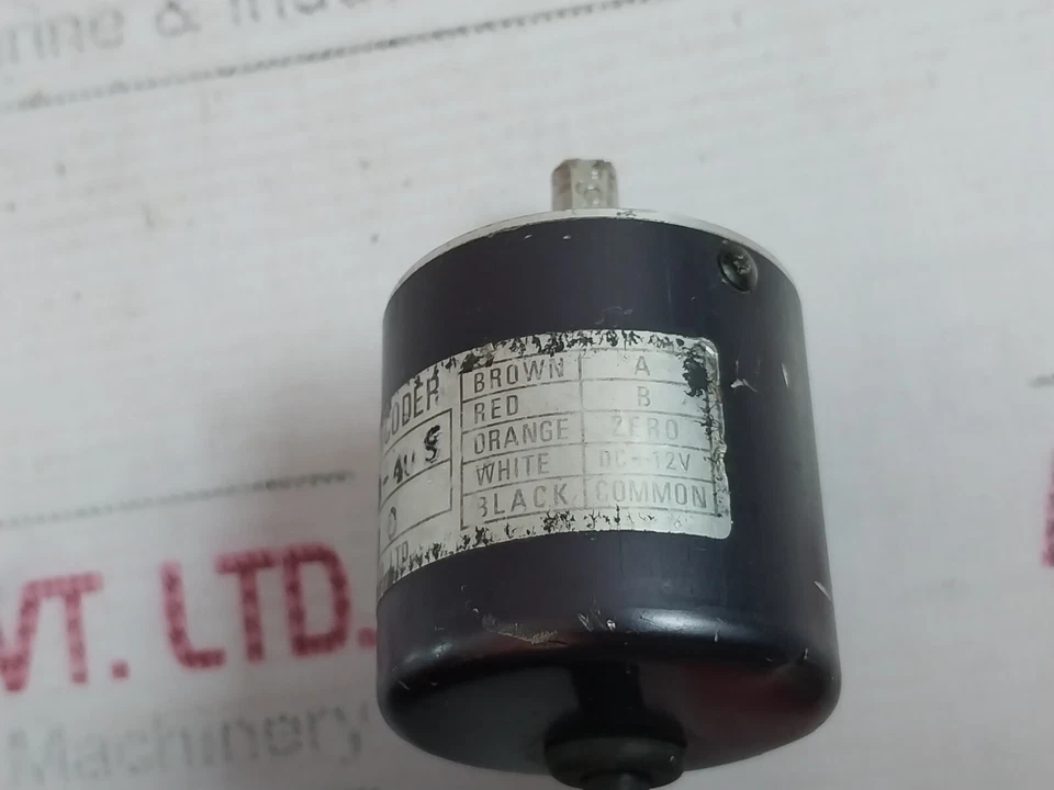 TOKYO SEIKI RIT 3-40S Rotary Encoder DC+12V - Image 4 of 4