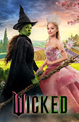 BB4897 Wicked Film By Jon Chu 2024 Actresses Movie Poster 11x17