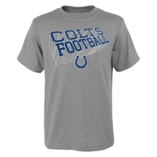 Indianapolis Colts Outerstuff NFL Boys Grey "Dimensional" T-Shirt