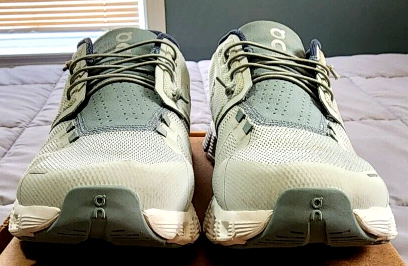 On Cloud® Women's 11 Cloud 5 Running Shoes in Heather/Fossil - Image 2 of 4