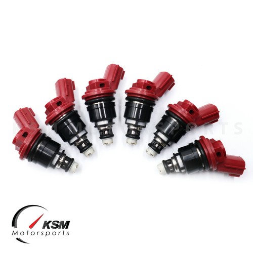 6 x 650cc Fuel Injectors for NISSAN NISMO SKYLINE R34 RB25DET NEO Fit - KSM Motorsports