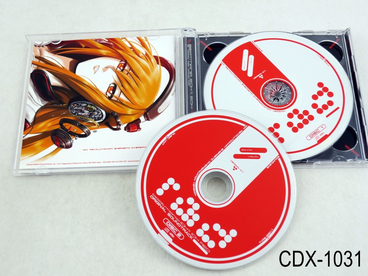 beatmaniaIIDX 　RED　ORIGINAL SOUND TRACK beatmania IIDX 11 RED Original Soundtrack Bemani OST CD