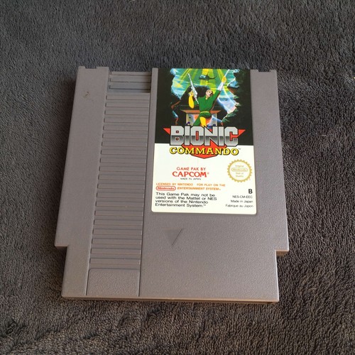 Nintendo Nes Spiel Bionic Commando Fah Sehr Guter