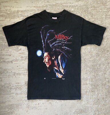 Vintage Bob Marley Time Will Tell Tee 90s Large | eBay