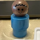 Fisher Price Little People Toy Vintage large Jumbo Boy Rare EUC African American