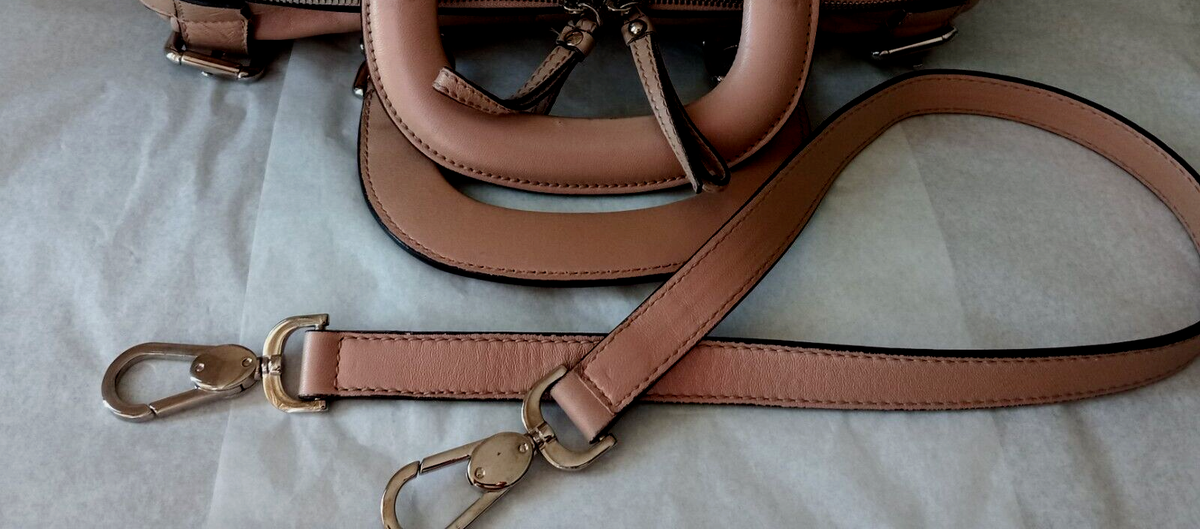 DOLCE & GABBANA MISS EASY WAY ROSE BEIGE METALLIC LEATHER DOLCE & GABBANA MISS EASY WAY ROSE BEIGE METALLIC LEATHER