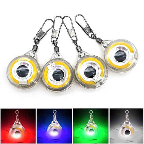 Fishing Lure Light Eye Shape Fishing Lure Lamp Colorful for Seawater