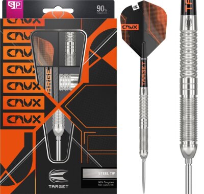 Target CRUX 01 Steeldarts 22g 23g 24g Steel Dart 90% Tungsten Darts Swiss Point