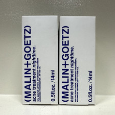 Malin Goetz Acne Treatment Nighttime Overnight Sulfur Acne Spot Treatment 14mlX2