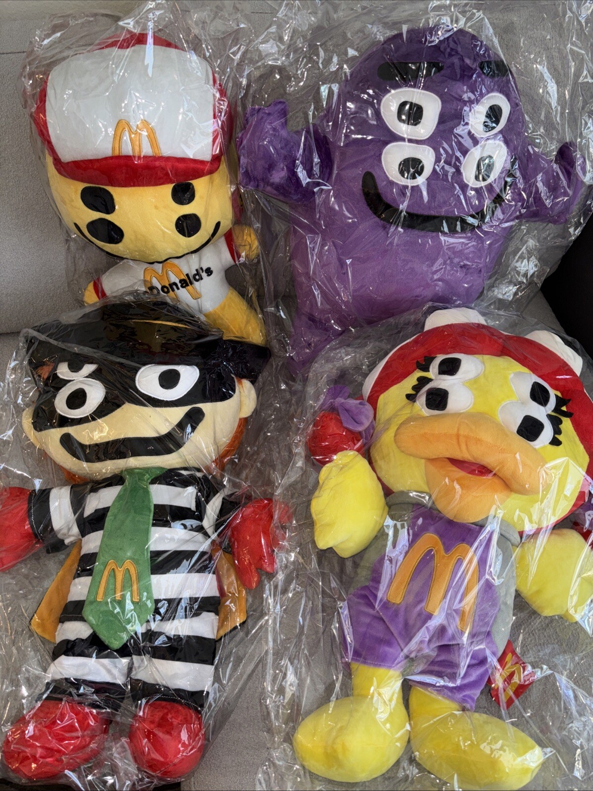 マクドナルド CPFM x McDonald's Set of 4 Plush CPFM x McDonald's Set of 4 Plush マクドナルド cactus plant flea