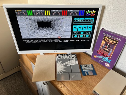Amiga Dungeon Master Chaos Strikes Back - Boxed Working -👽👾Retro Gift Idea👾👽 - Photo 4/24