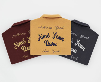 aime leon dore mulberry sweatshirt