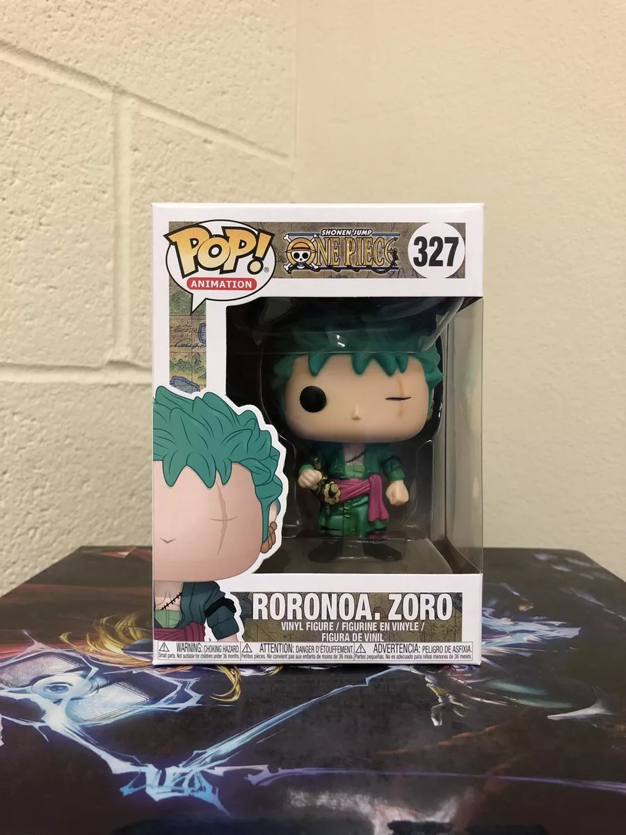 Funko POP! Anime: One Piece RORONOA. ZORO Figure #327 w/ Protector  889698231916