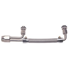 Edelbrock 8091 Dual-quad Fuel Hose Kit Endura Finish