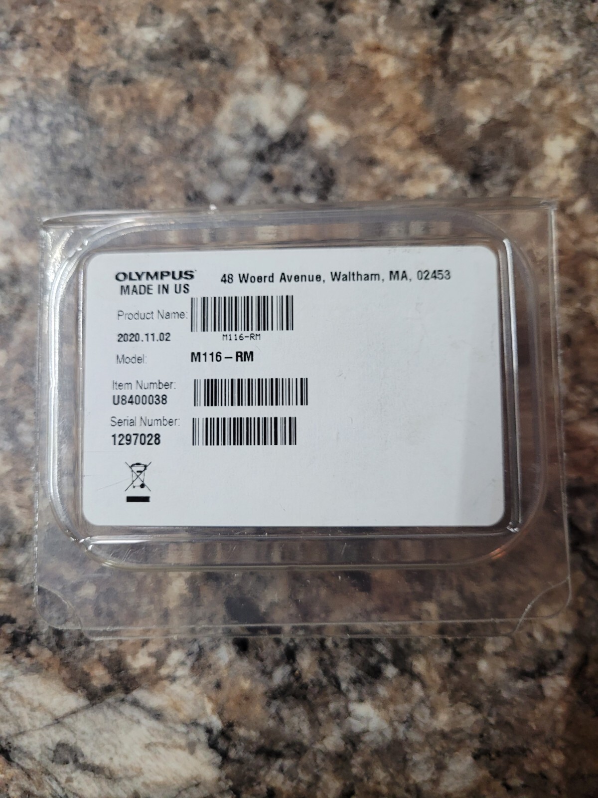 Olympus M116RM U8400038 contact transducer gage probe new open box. eBay