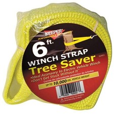 Hampton PROD 3  x 6  Tree Saver Winch Strap for Electric - 10,000 lbs. Workin...